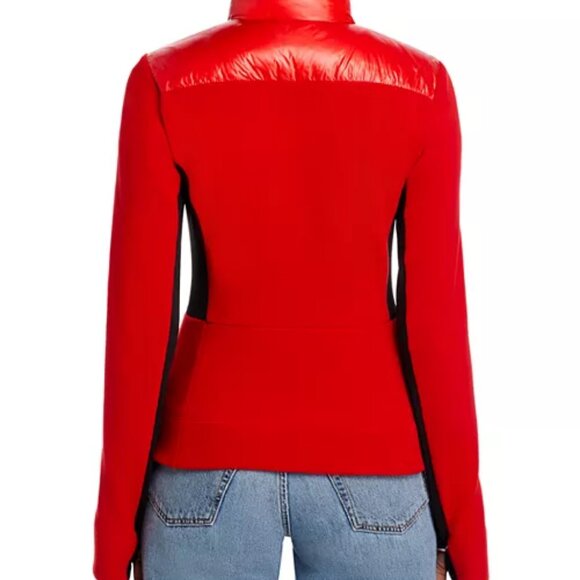NWT$990 Moncler Grenoble Padded Down Fleece Cardigan Jacket Sz S (1) - Picture 4 of 16